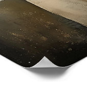 ヴィンテージ パステルウォールアートの夢見るような花の妖精 ポスター (角)