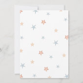 ヴィンテージ パステルカラー 飛行機 誕生日 招待状 (裏面)