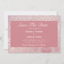 ヴィンテージ パステルピンク シルバー フローラル