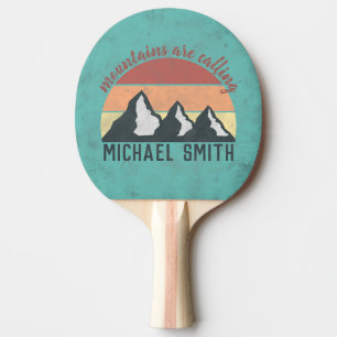 ヴィンテージ パステル マウンテンズ アー コーリング モノグラム 卓球ラケット