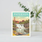 ヴィンテージ パターソン ニュージャージー州 ポストカード (スタンド正面)