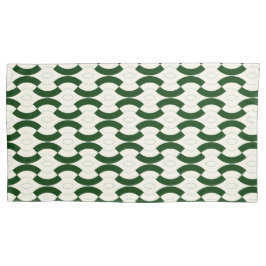 ヴィンテージ パターン（の模様が）ある 枕カバー