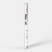 ヴィンテージ パターン ノート SAMSUNG GALAXYケース (右側面)