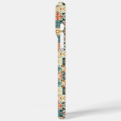 ヴィンテージ、パッチワークのキルティングな顔 Case-Mate iPhoneケース (裏面 / 左)