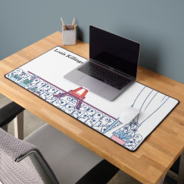 ヴィンテージ パリ オスマン建築 デスクマット