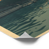 ヴィンテージ パリ トラベル ポスター (角)