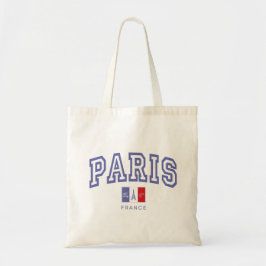ヴィンテージ パリ フランス カレッジスタイル トートバッグ