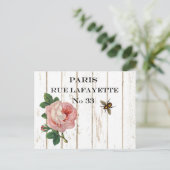 ヴィンテージ パリ ポストカード (スタンド正面)