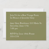 ヴィンテージ パリ | 熱気球 招待状 (裏面)