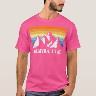 ヴィンテージ パルマイラ ユタ マウンテン ハイキング お土産 プリント Tシャツ
