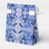 ヴィンテージ・パンジーのギフト包装 フェイバーボックス (裏面サイド)