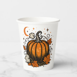 ヴィンテージ パンプキンマグ あったかハロウィン+秋ギフト 紙コップ