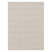 ヴィンテージ パーフェクト ピンク&ピーチ ローズ テーブルクロス (正面)