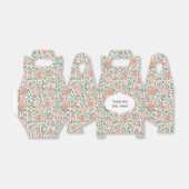 ヴィンテージ パーフェクト ピンク&ピーチ ローズ フェイバーボックス (折り畳みなし)