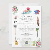 ヴィンテージ パームズ | ハワイアン ウェディング アイテナリー (裏面)