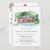 ヴィンテージ パームズ | ハワイアン ウェディング アイテナリー (正面/裏面)