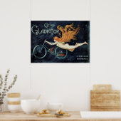 ヴィンテージ·ビクトリアンアールヌーボー、グラディエータ·サイクル ポスター (キッチン)