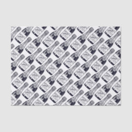 ヴィンテージ/ビクトリアンシャンパンボトル版木、銅版、版画 薄葉紙