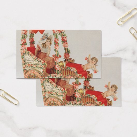 ヴィンテージ ビクトリアン バレンタインデー, 花の車 (オフィス)