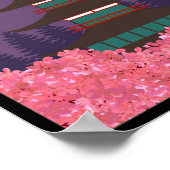 ヴィンテージ・ビジット・ジャパン・トラベル・ポスター ポスター (角)