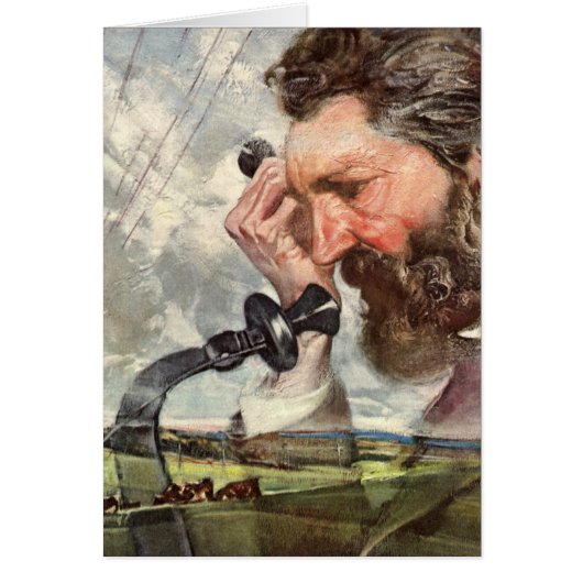 ヴィンテージ ビジネス、アレクサンダー グレアム ベル 電話 (正面)