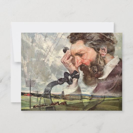 ヴィンテージ ビジネス、アレクサンダー グレアム ベル 電話 (正面)