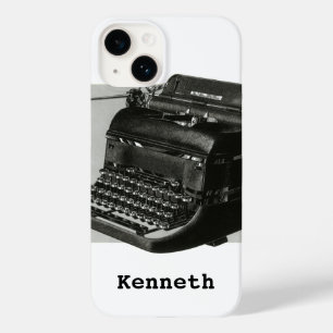 ヴィンテージ ビジネス、 アンティーク オフィス マニュアル タイプライター Case-Mate iPhone 14ケース