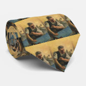 ヴィンテージ ビジネス アーキテクトと建築図面 ネクタイ (ロール)