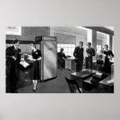 ヴィンテージ ビジネス、エグゼクティブ ビジネス オフィス ポスター (正面)