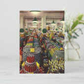 ヴィンテージ ビジネス スーパーマーケット、食品と飲料 招待状 (スタンド正面)