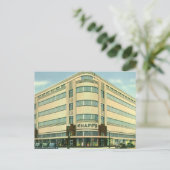 ヴィンテージ ビジネス、ナップのデパート ポストカード (スタンド正面)