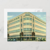 ヴィンテージ ビジネス、ナップのデパート ポストカード (正面/裏面)