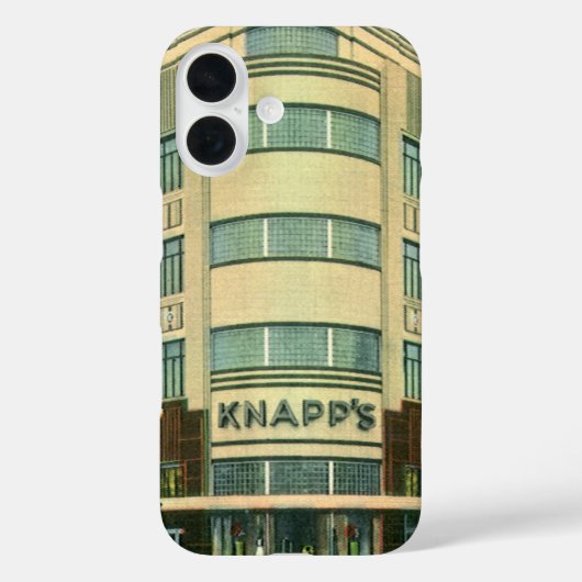 ヴィンテージ ビジネス、ナップのデパート Case-Mate iPhoneケース (裏面)