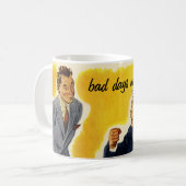 ヴィンテージ ビジネス、マッド CEO エグゼクティブ ボス 従業員 コーヒーマグカップ (正面左)