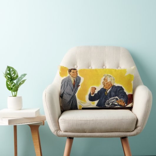 ヴィンテージ ビジネス、 マッド CEO エグゼクティブ ボス 従業員 ランバークッション (椅子)