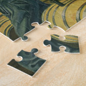 ヴィンテージ ビジネス、ワイン製造 コルク詰め ワインバレル ジグソーパズル (側面)