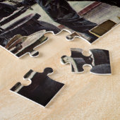 ヴィンテージ・ビジネス、油・プラットフォームの海 ジグソーパズル (側面)