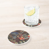 ヴィンテージ ビジネス、消防士 消防車 消防 コースター (側面)