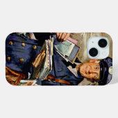 ヴィンテージ ビジネス,郵便配達員が郵便物を配達 Case-Mate iPhoneケース (裏面 (横))