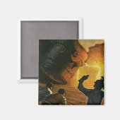 ヴィンテージ ビジネス、鉄鋼製造業 マグネット (正面/裏面)