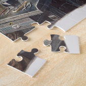 ヴィンテージ ビジネス、電話 修理人 ジグソーパズル (側面)