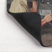 ヴィンテージ ビジネス、電話 修理人 マウスパッド (コーナー)