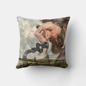 ヴィンテージ・ビジネス、Alexander Graham Bell Telephone クッション (裏面)