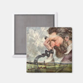 ヴィンテージ・ビジネス、Alexander Graham Bell Telephone マグネット (正面/裏面)