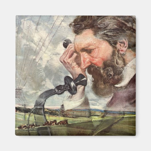 ヴィンテージ・ビジネス、Alexander Graham Bell Telephone マグネット (正面)