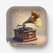 「ヴィンテージ・ビベス」 ペーパープレート (正面)