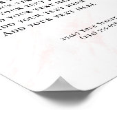 ヴィンテージ ビューティーサロン 料金表 ポスター (角)