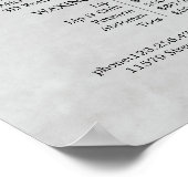 ヴィンテージ ビューティーサロン 料金表 ポスター (角)