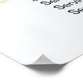 ヴィンテージ ビューティー サロン 料金表 ポスター (角)