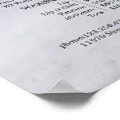 ヴィンテージ ビューティー サロン 料金表 ポスター (角)